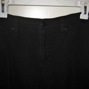 Chico's black skinny jeans size 00 Med. rise